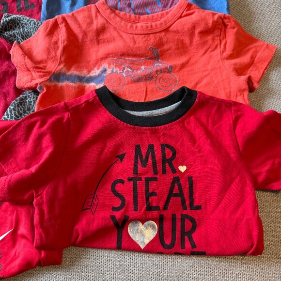 bundle of 6 kids shirts 2T/3T - Picture 2 of 11